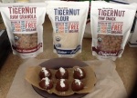Tiger Nut Products: Tiger Nut, Raw Granola and Flour My creation: Cacao Tiger Nut Flour Ssesame Butter Balls